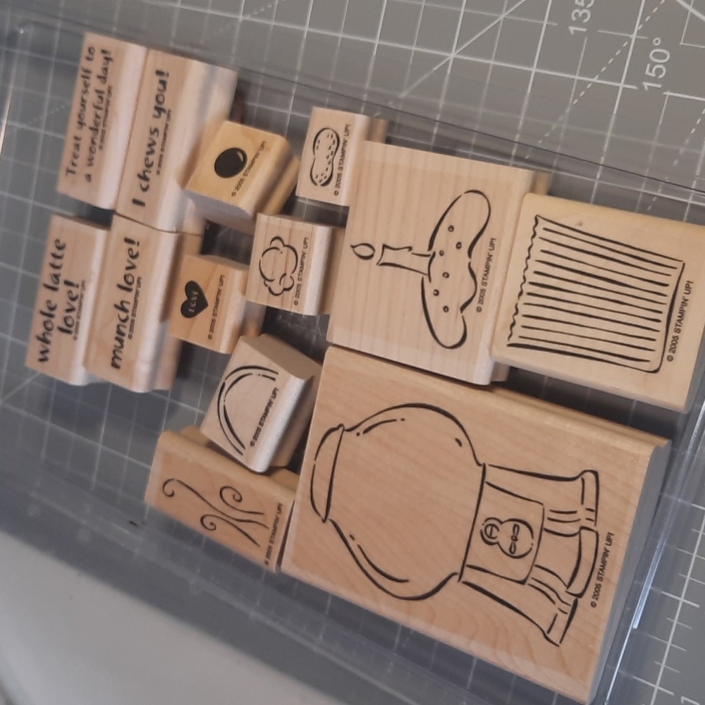 Treat Yourself Stampin Up rubber stamp set